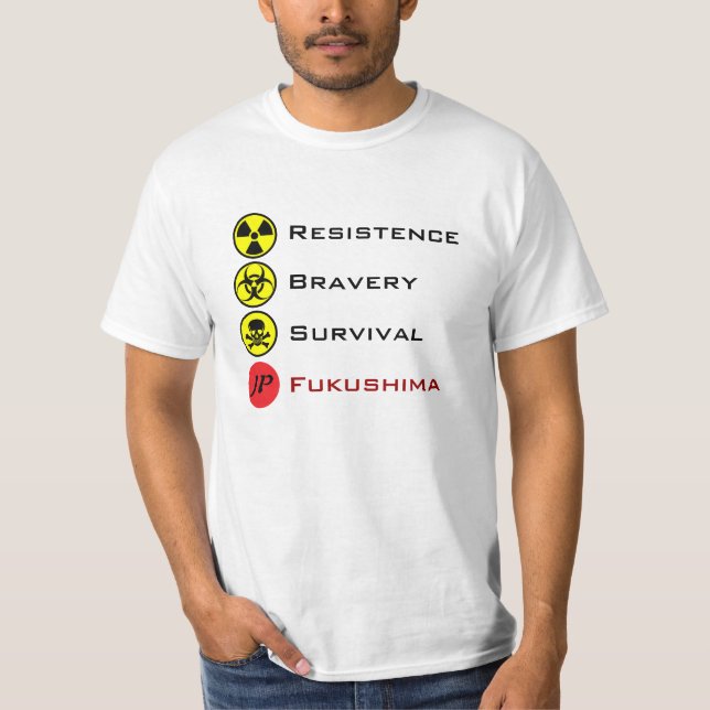 Japan 日本国 JP Fukushima 福島 T-Shirt (Vorderseite)