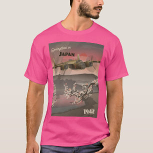 Japan 1942 - Doolittle Raid Travel Poster T-Shirt