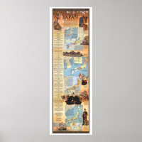 " Japan: 1984 Historisches MAP ...