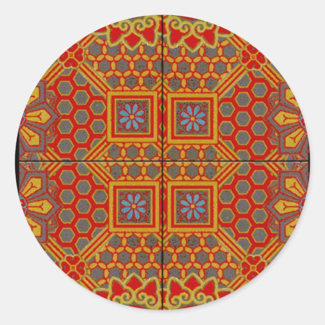 JAPAN 3C RUNDER AUFKLEBER (Vorderseite)