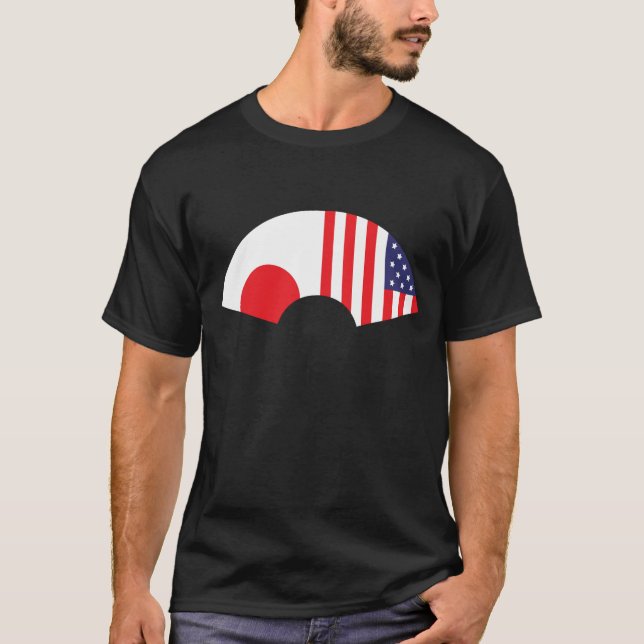 Japan-Amerikanischer Fan-T - Shirt (Vorderseite)