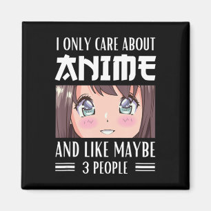 Japan Anime Girl kümmert mich nur um Anime und wie Magnet