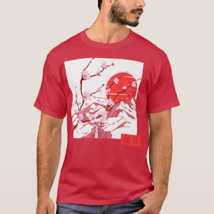 Japan Blume Lover Sakura Cherry Blosso T-Shirt