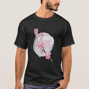 Japan Blume Sakura Kirschblossom und Mo T-Shirt