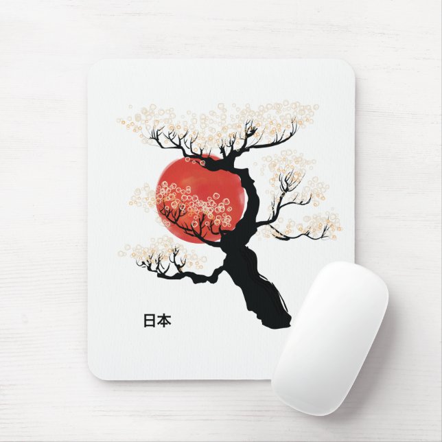 Japan Bonsai Mousepad (Mit Mouse)