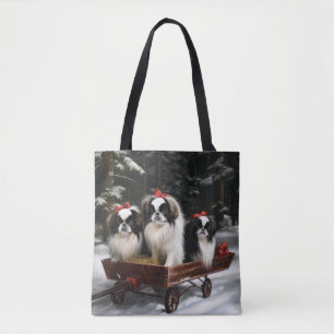 Japan-Chin-Schneeschlitten-Weihnachtsdekoration