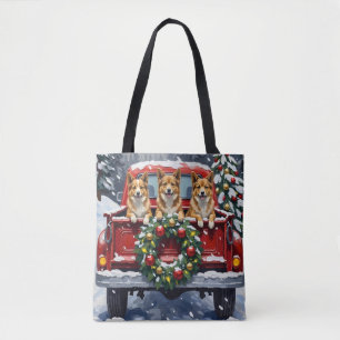 Japan-Chin-Weihnachten-Roter-LKW-Urlaub