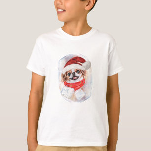 Japan-Chin-Weihnachtsgeschenke für Hunde-Liebhaber T-Shirt