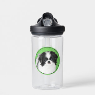 Japan-Chin-Welpenmalerei - Hundekunst Trinkflasche