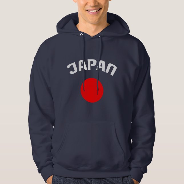 Japan Circle Flag Hoodie (Vorderseite)