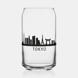 Japan Cityscape Travel | Tokyo Skyline Silhouette Dosenglas