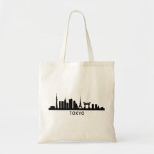 Japan Cityscape Travel | Tokyo Skyline Silhouette