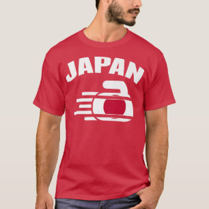 Japan Curling Rock Sport Fans japanische Curlers g T-Shirt