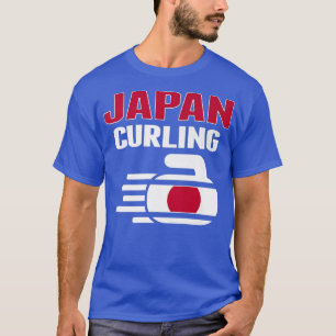 Japan Curling Team Fans Jersey Japanischer Winter  T-Shirt