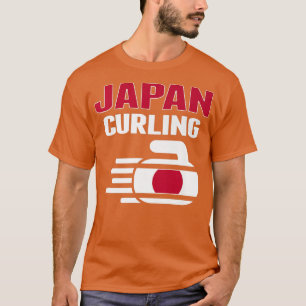Japan Curling Team Fans Jersey Japanischer Winter T-Shirt