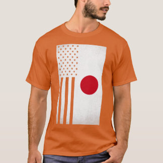 Japan Design für stolze japanische Amerikaner T-Shirt