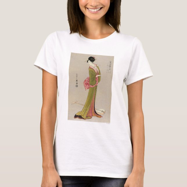Japan: Die Geisha Itsutomi T-Shirt (Vorderseite)