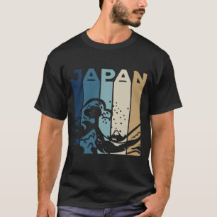 Japan Die große Welle vor Kanagawa, Fuji T-Shirt