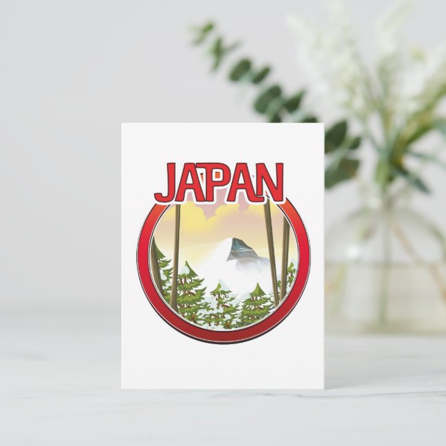 Japan Einladungspostkarte (Stehend Vorderseite)