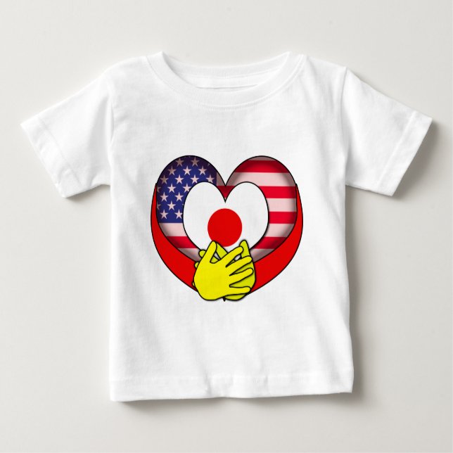 Japan-Entlastung Baby T-shirt (Vorderseite)