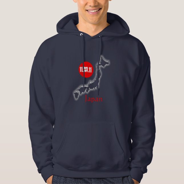 Japan-Entlastung Tsunami-Erdbeben-Desaster Hoodie (Vorderseite)