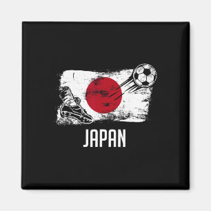 Japan-Fahne-Jersey Japanische Fußballmannschaft Ja Magnet