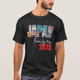 Japan Familienreise 2025 Tokio Osaka Kirschblüte T-Shirt