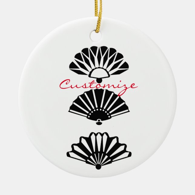 Japan Fans Thunder_Cove Keramik Ornament (Vorne)
