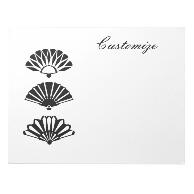 Japan Fans Thunder_Cove Notizblock (Vorderseite)