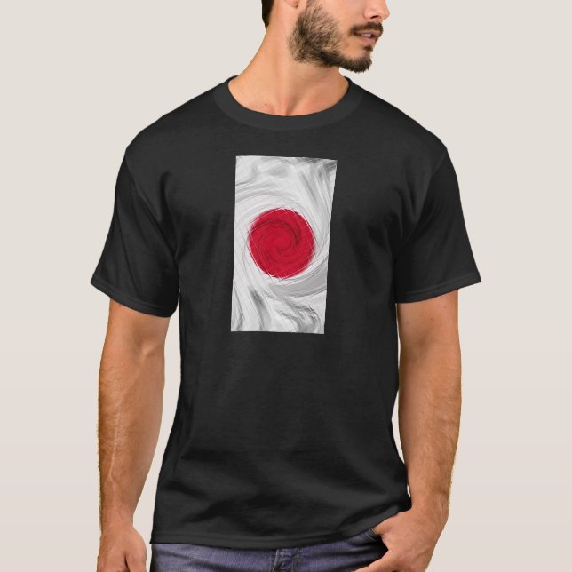 Japan Flag Artwork T-Shirt (Vorderseite)