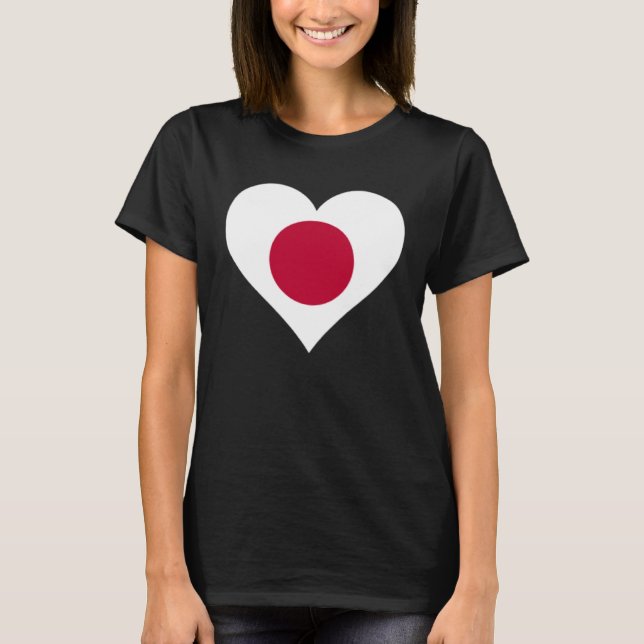 Japan Flag Japan  Love Japan Japan Flag Japan Hear T-Shirt (Vorderseite)