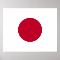 Japan Flag Poster
