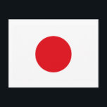 Japan Flag Postkarte<br><div class="desc">Feiern Sie Ihren japanischen Stolz mit diesen Produkten unter japanischer Flagge. Diese machen coole asiatische Herkunft Geschenke.</div>