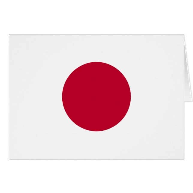 Japan-Flagge (Vorderseite (Horizontal))