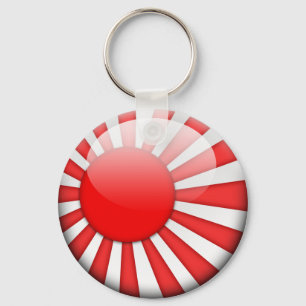Japan-Flagge 2,0 Schlüsselanhänger