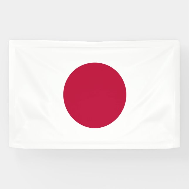 Japan-Flagge Banner (Horizontal)