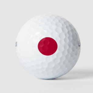 Japan-Flagge Golfball