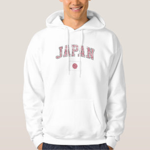 Japan + Flagge Hoodie