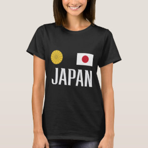 Japan-Flagge Japanischer Fußball-Fan Männer Frauen T-Shirt
