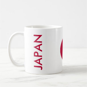 JAPAN-FLAGGE KAFFEETASSE