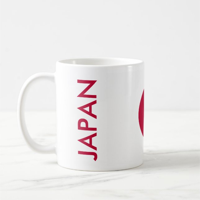 JAPAN-FLAGGE KAFFEETASSE (Links)