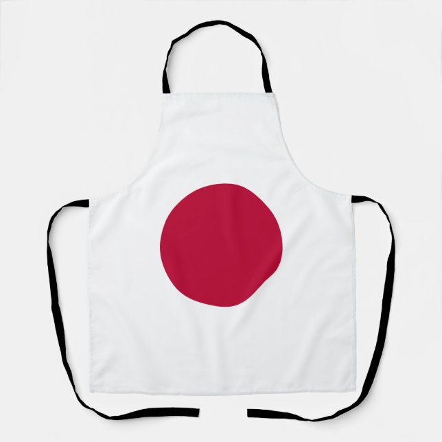 Japan-Flagge Schürze (Vorderseite)