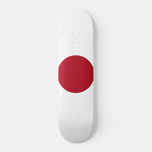 Japan-Flagge Skateboard (Vorderseite)