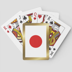 Japan-Flagge Spielkarten