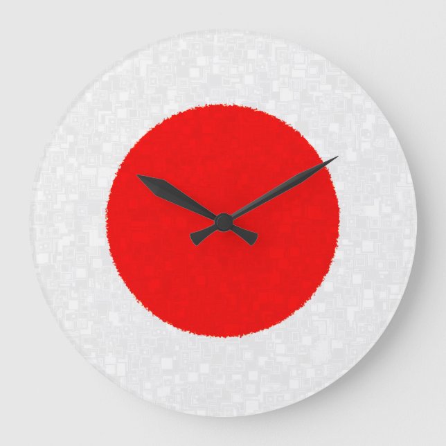 JAPAN-FLAGGE Uhr (Vorderseite)