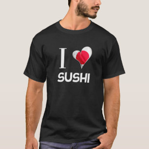 Japan Food Liebe Flag I Reis Algen Japan Men Wome T-Shirt