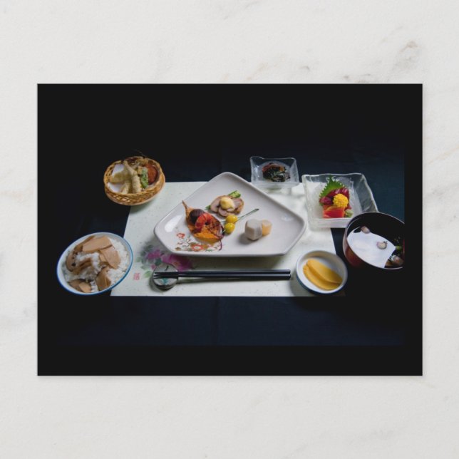 Japan Food Postcard Postkarte (Vorderseite)