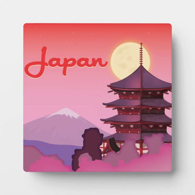 Japan Fotoplatte (Vorderseite)