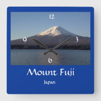 Japan- - Fujisan-Bild-Wanduhr