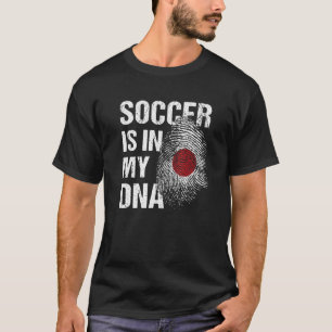 Japan Fußball Japanischer Fußball 日 Futbol T-Shirt